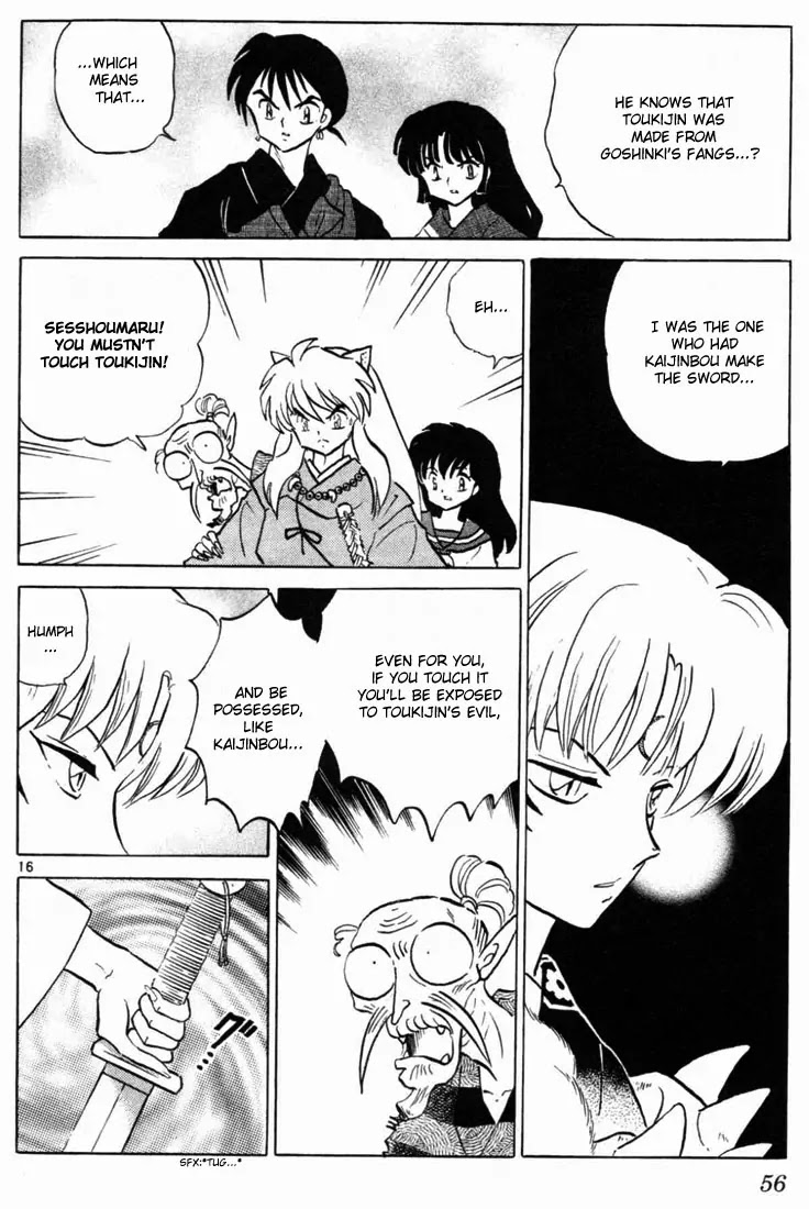 InuYasha Chapter 161 page 15 - Chapter 161: Toukijin’s Master