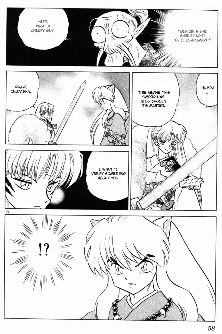 InuYasha Chapter 161 page 17 - Chapter 161: Toukijin’s Master