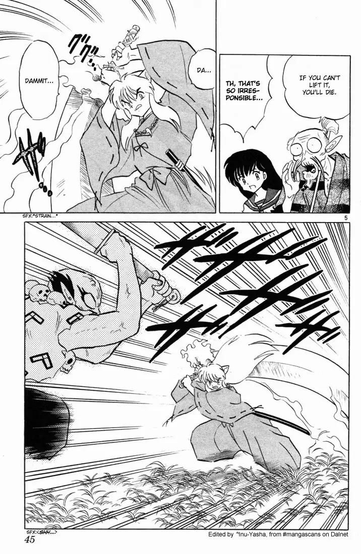 InuYasha Chapter 161 page 5 - Chapter 161: Toukijin’s Master