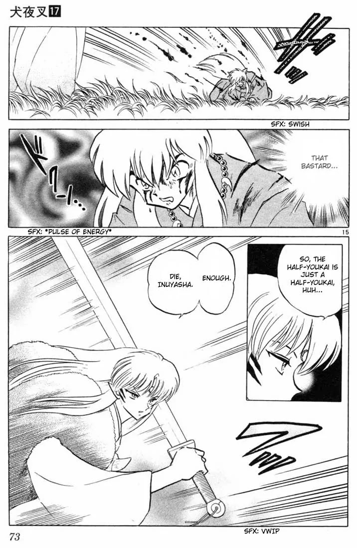 InuYasha Chapter 162 page 15 - Chapter 162: The Blood’s Smell
