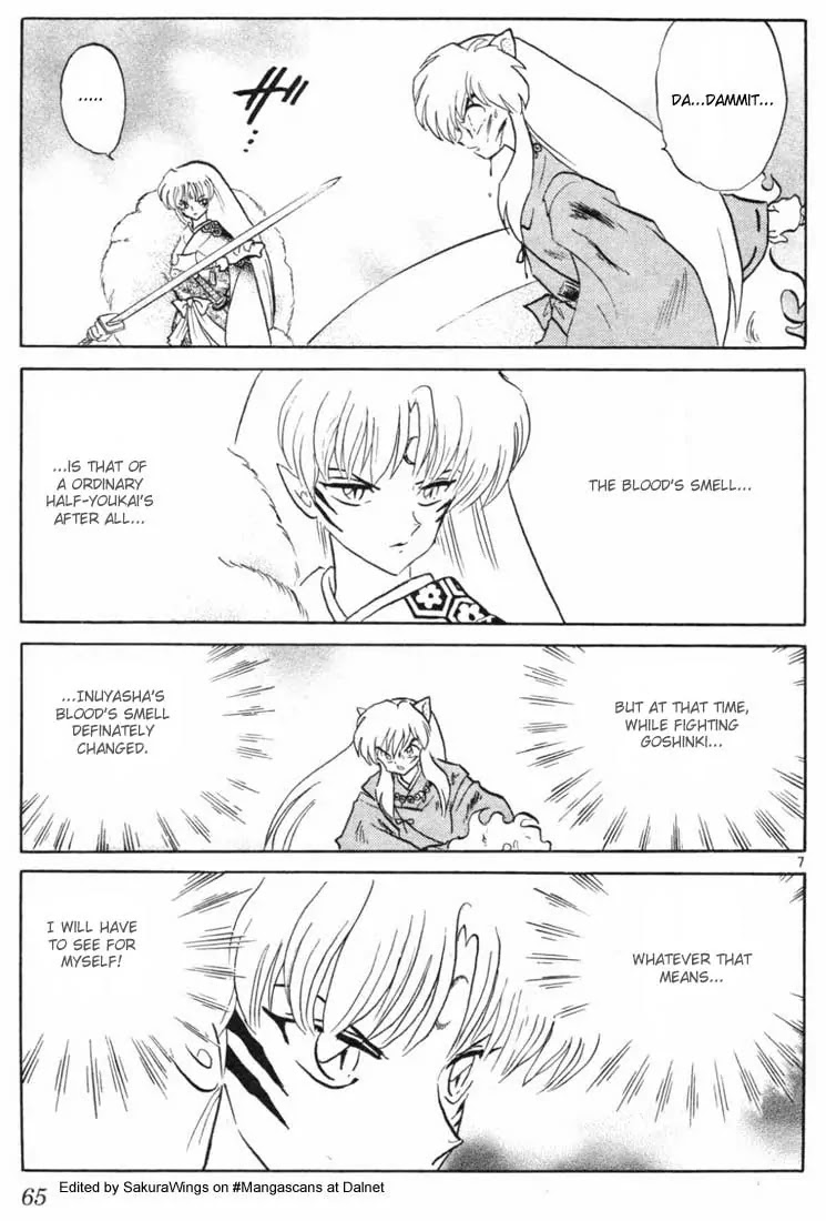 InuYasha Chapter 162 page 7 - Chapter 162: The Blood’s Smell