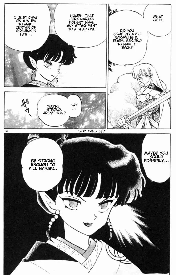 InuYasha Chapter 163 page 14 - Chapter 163: Real Strength