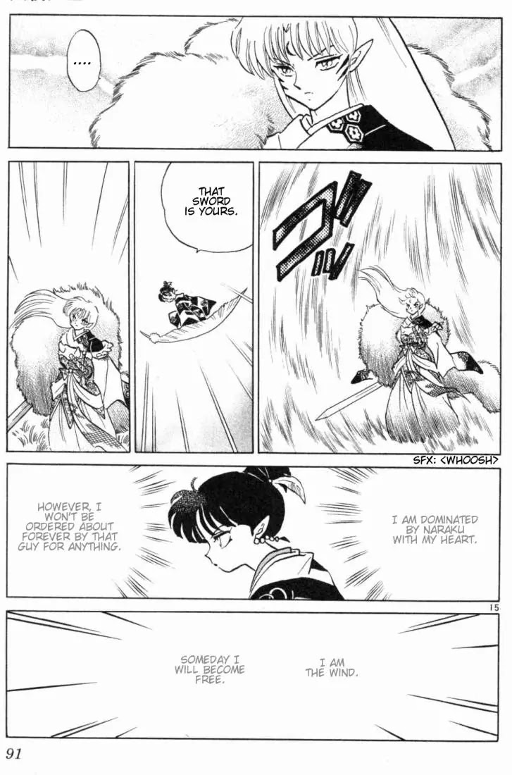 InuYasha Chapter 163 page 15 - Chapter 163: Real Strength