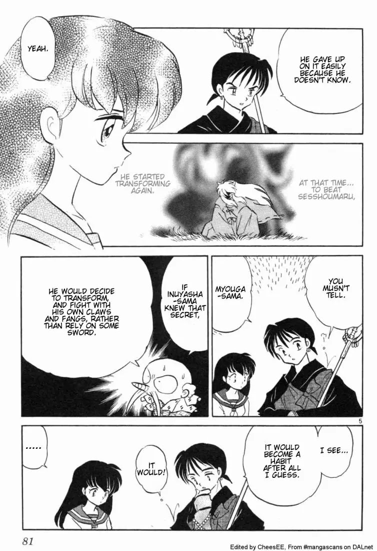 InuYasha Chapter 163 page 5 - Chapter 163: Real Strength