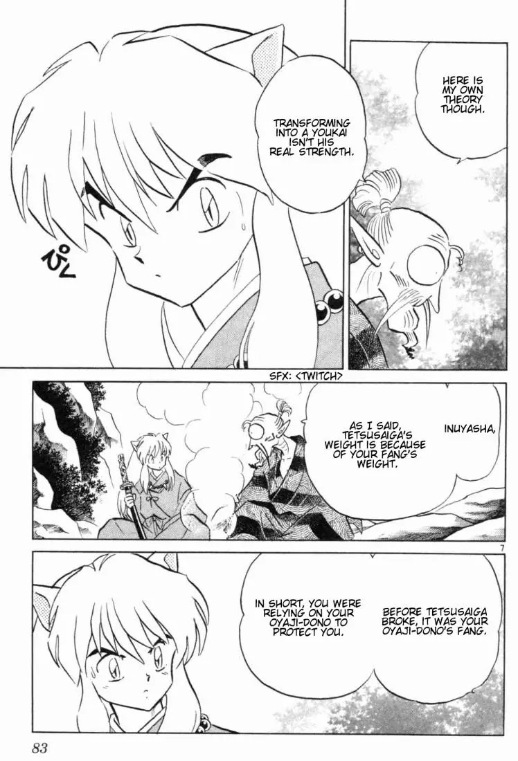 InuYasha Chapter 163 page 7 - Chapter 163: Real Strength