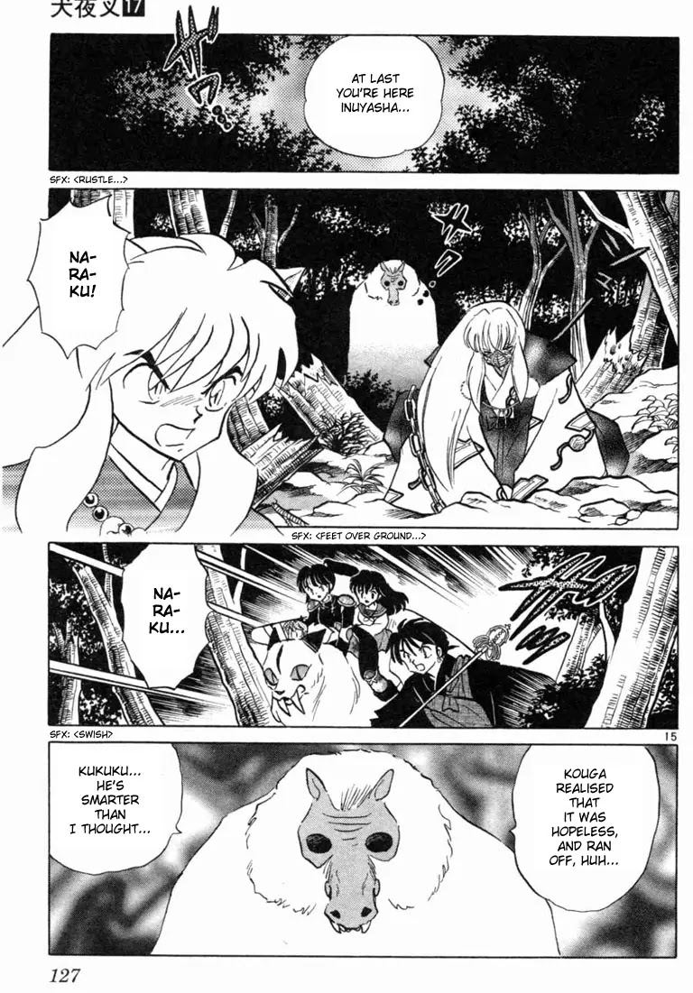 InuYasha Chapter 165 page 15 - Chapter 165: Juuromaru