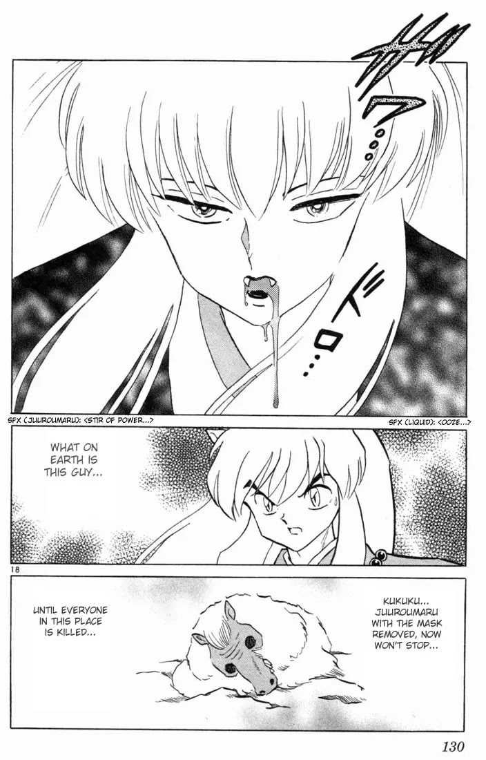 InuYasha Chapter 165 page 18 - Chapter 165: Juuromaru
