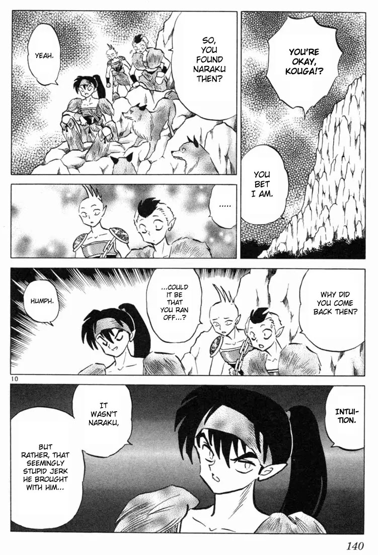 InuYasha Chapter 166 page 10 - Chapter 166: Untied Seals