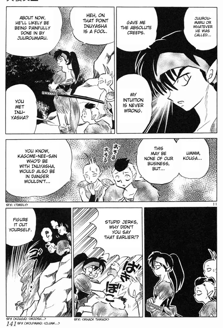 InuYasha Chapter 166 page 11 - Chapter 166: Untied Seals
