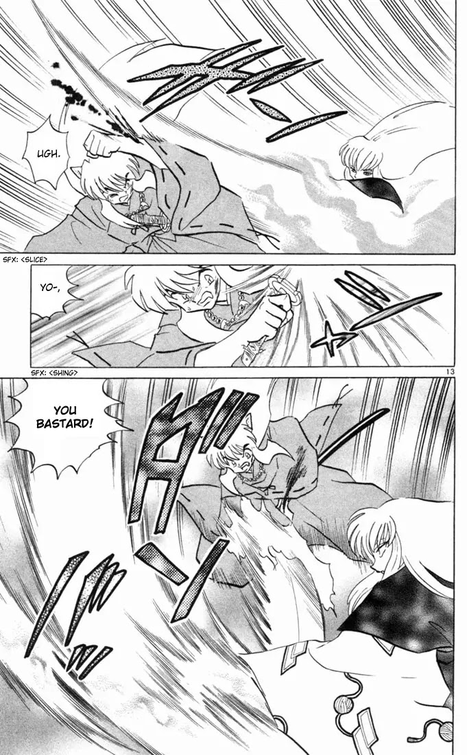 InuYasha Chapter 166 page 13 - Chapter 166: Untied Seals