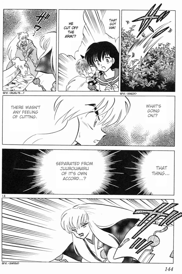 InuYasha Chapter 166 page 14 - Chapter 166: Untied Seals