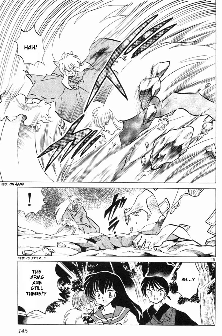 InuYasha Chapter 166 page 15 - Chapter 166: Untied Seals