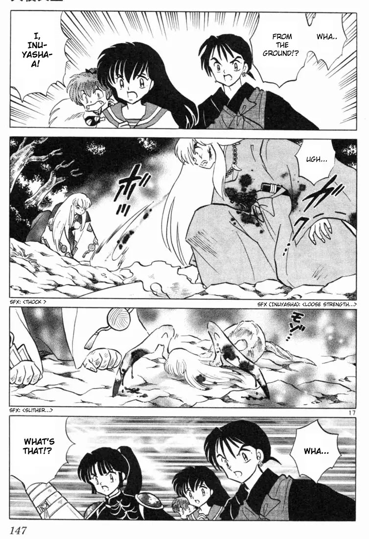 InuYasha Chapter 166 page 17 - Chapter 166: Untied Seals