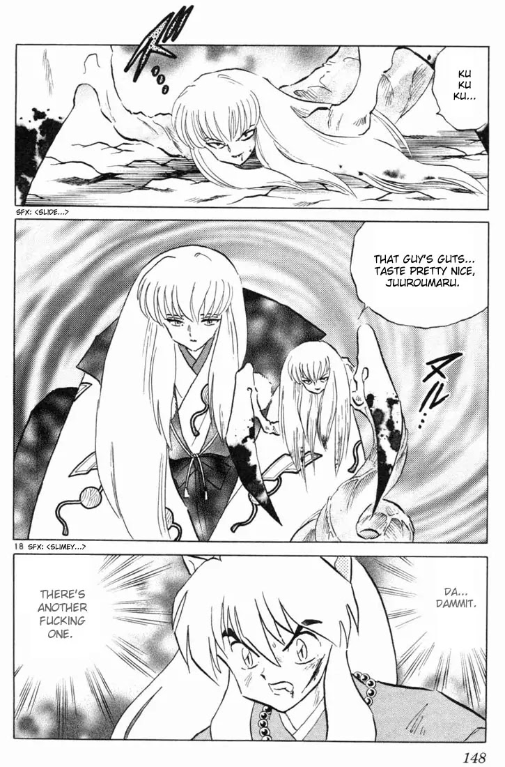 InuYasha Chapter 166 page 18 - Chapter 166: Untied Seals