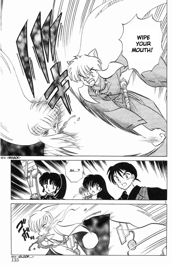 InuYasha Chapter 166 page 5 - Chapter 166: Untied Seals