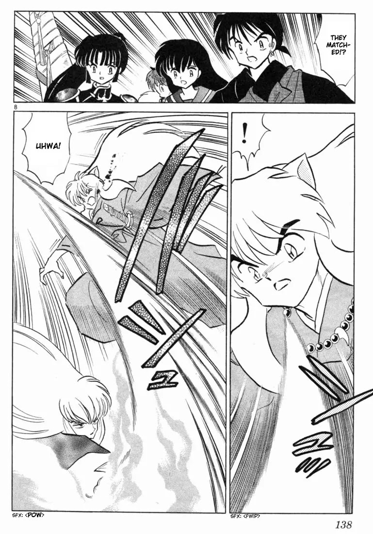InuYasha Chapter 166 page 8 - Chapter 166: Untied Seals