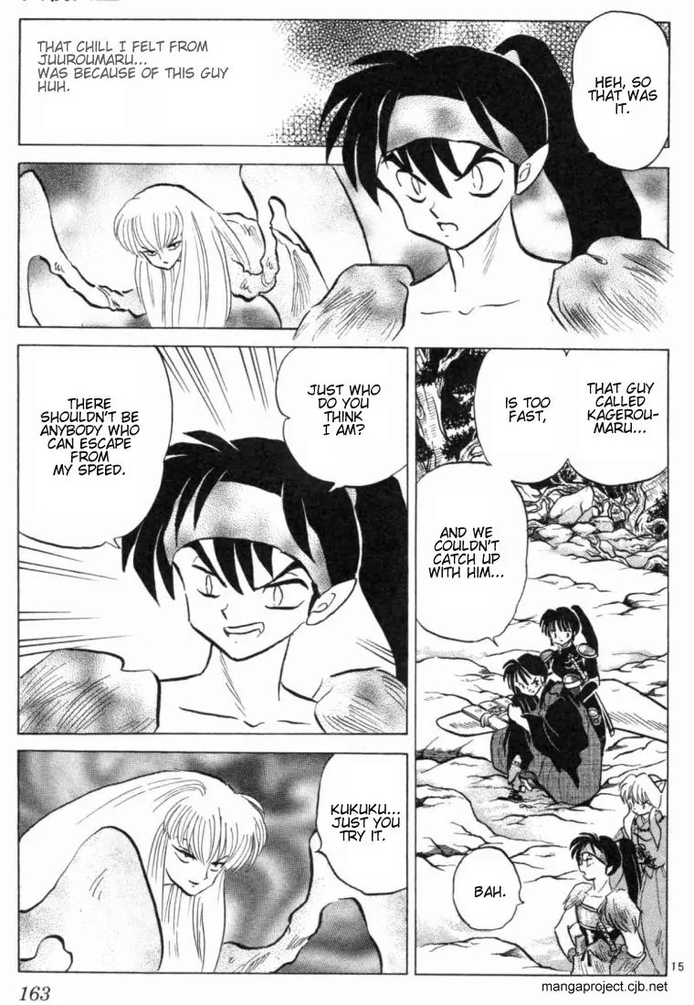 InuYasha Chapter 167 page 15 - Chapter 167: Kageroumaru