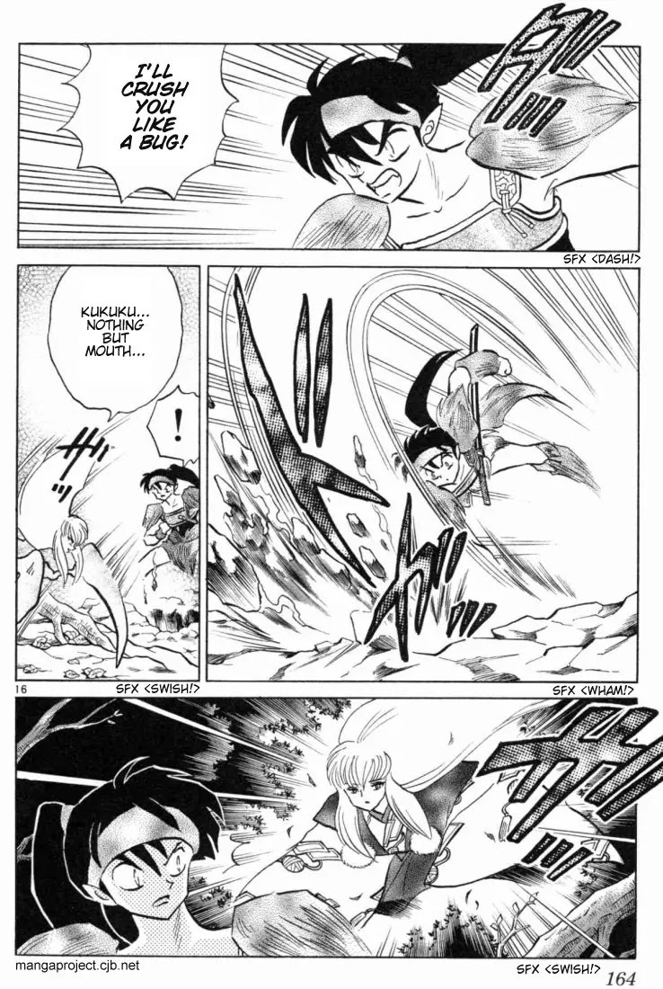 InuYasha Chapter 167 page 16 - Chapter 167: Kageroumaru