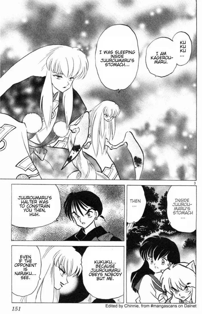 InuYasha Chapter 167 page 3 - Chapter 167: Kageroumaru