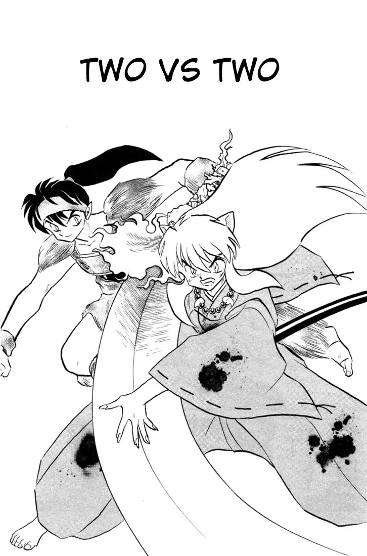 InuYasha Chapter 168 page 1 - Chapter 168: Two vs. Two