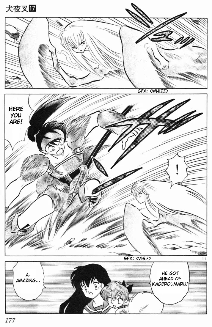 InuYasha Chapter 168 page 11 - Chapter 168: Two vs. Two