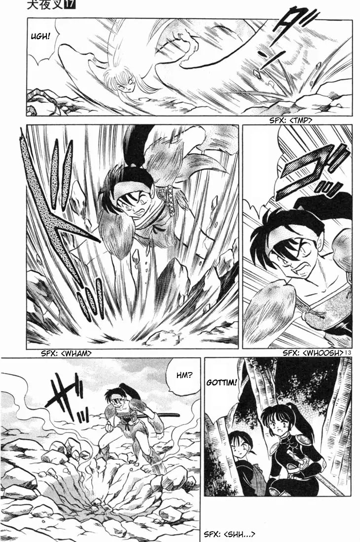 InuYasha Chapter 168 page 13 - Chapter 168: Two vs. Two