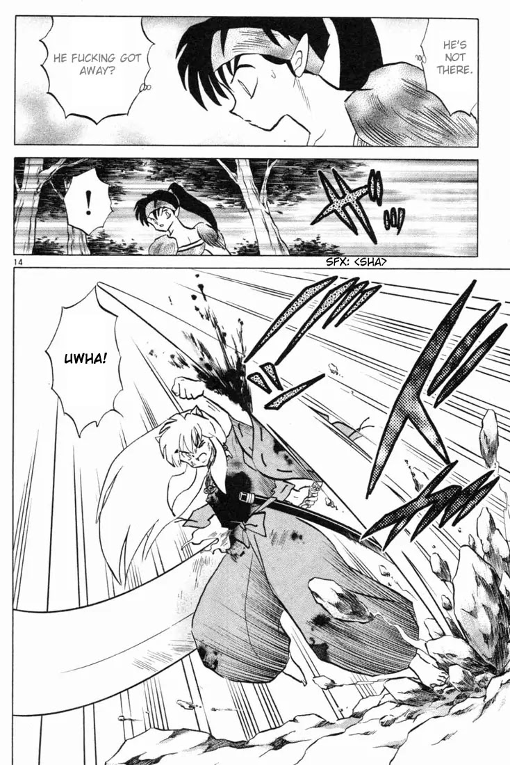 InuYasha Chapter 168 page 14 - Chapter 168: Two vs. Two