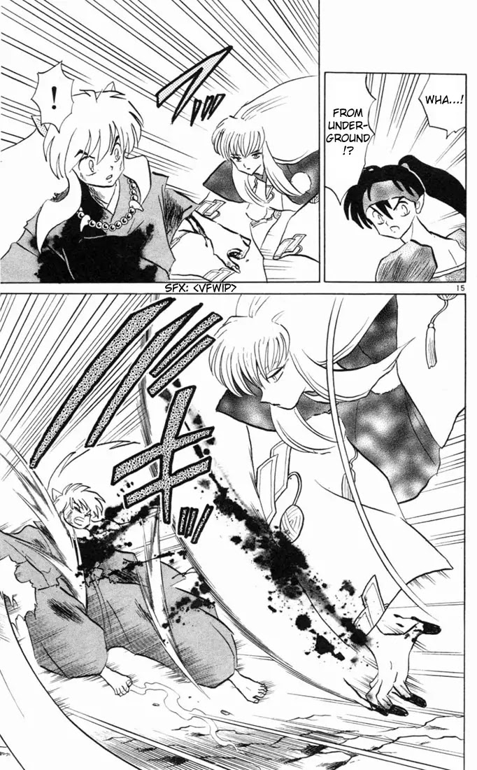 InuYasha Chapter 168 page 15 - Chapter 168: Two vs. Two