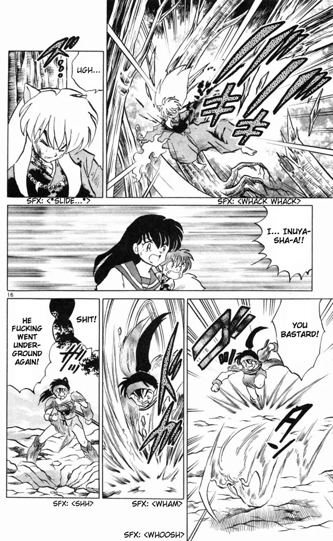 InuYasha Chapter 168 page 16 - Chapter 168: Two vs. Two