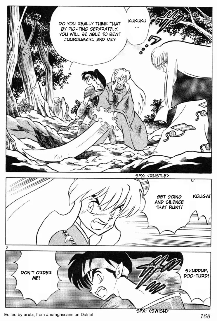 InuYasha Chapter 168 page 2 - Chapter 168: Two vs. Two