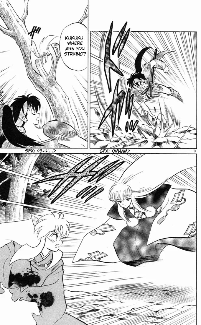 InuYasha Chapter 168 page 3 - Chapter 168: Two vs. Two