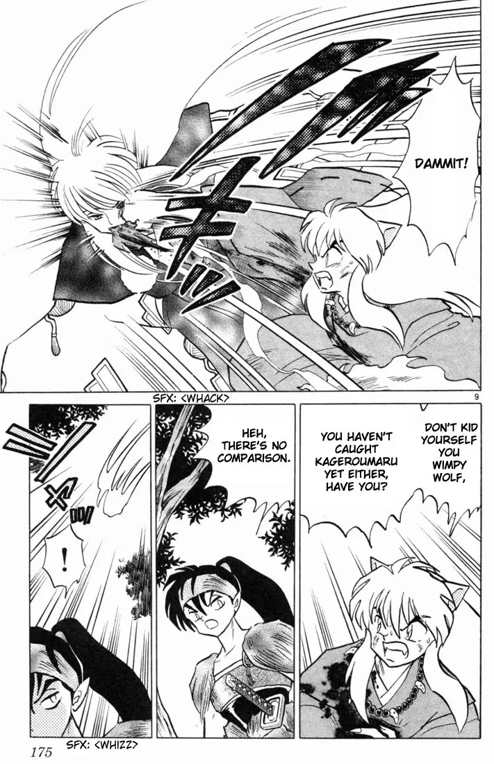 InuYasha Chapter 168 page 9 - Chapter 168: Two vs. Two