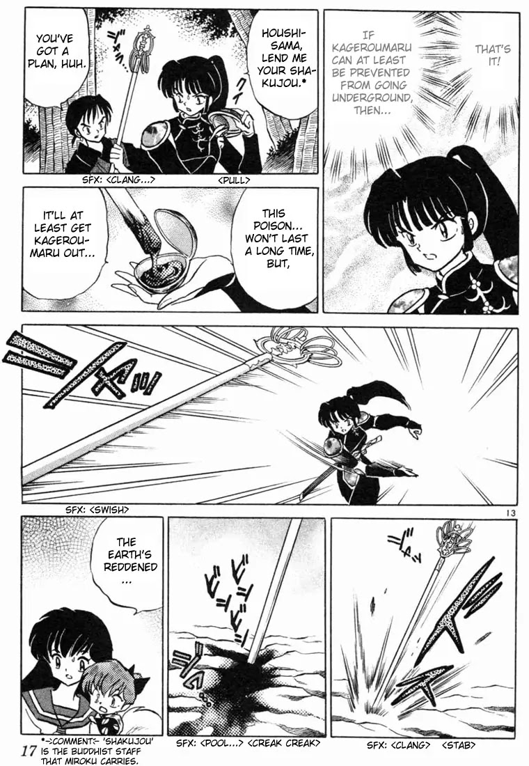 InuYasha Chapter 169 page 15 - Chapter 169: Underground Enemy