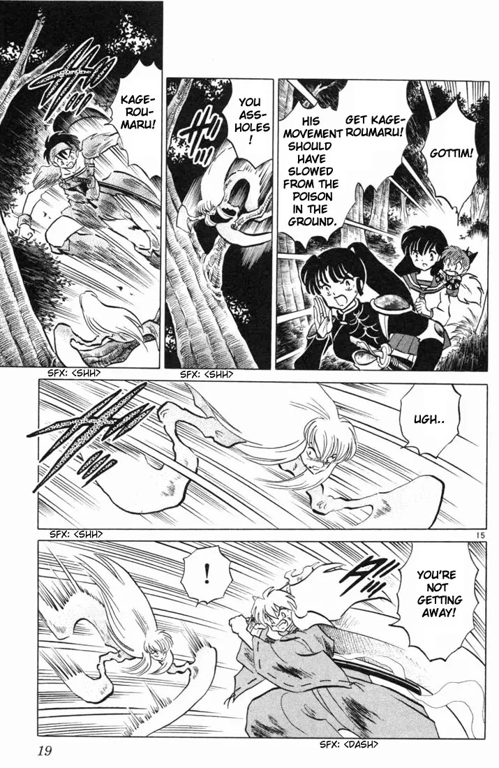 InuYasha Chapter 169 page 17 - Chapter 169: Underground Enemy