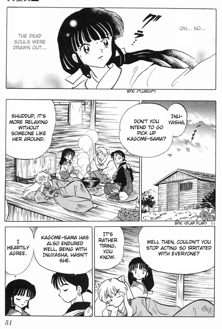InuYasha Chapter 171 page 11 - Chapter 171: Kikyou’s Crisis