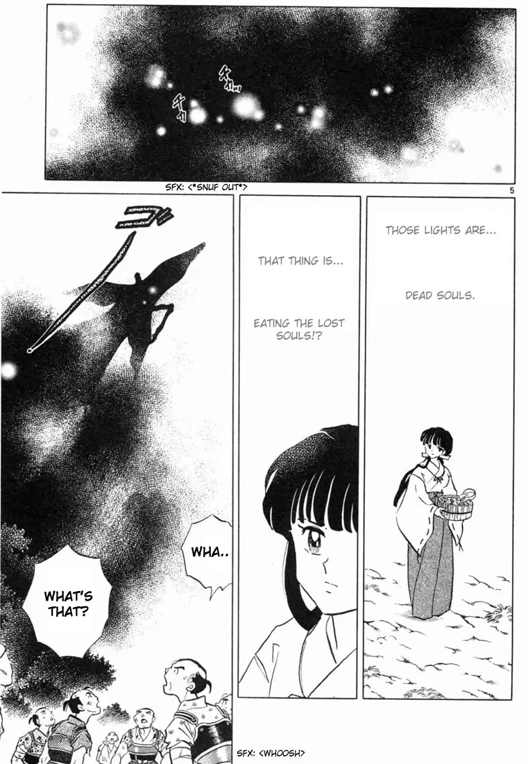 InuYasha Chapter 171 page 5 - Chapter 171: Kikyou’s Crisis