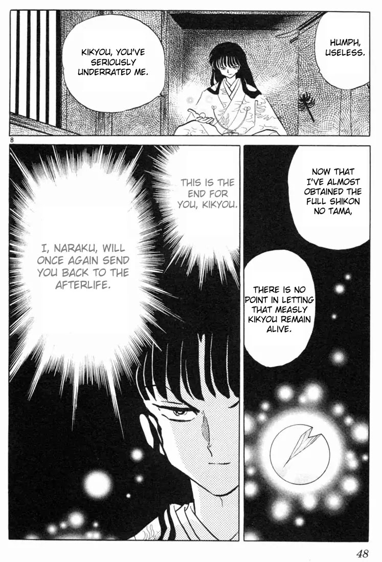 InuYasha Chapter 171 page 8 - Chapter 171: Kikyou’s Crisis