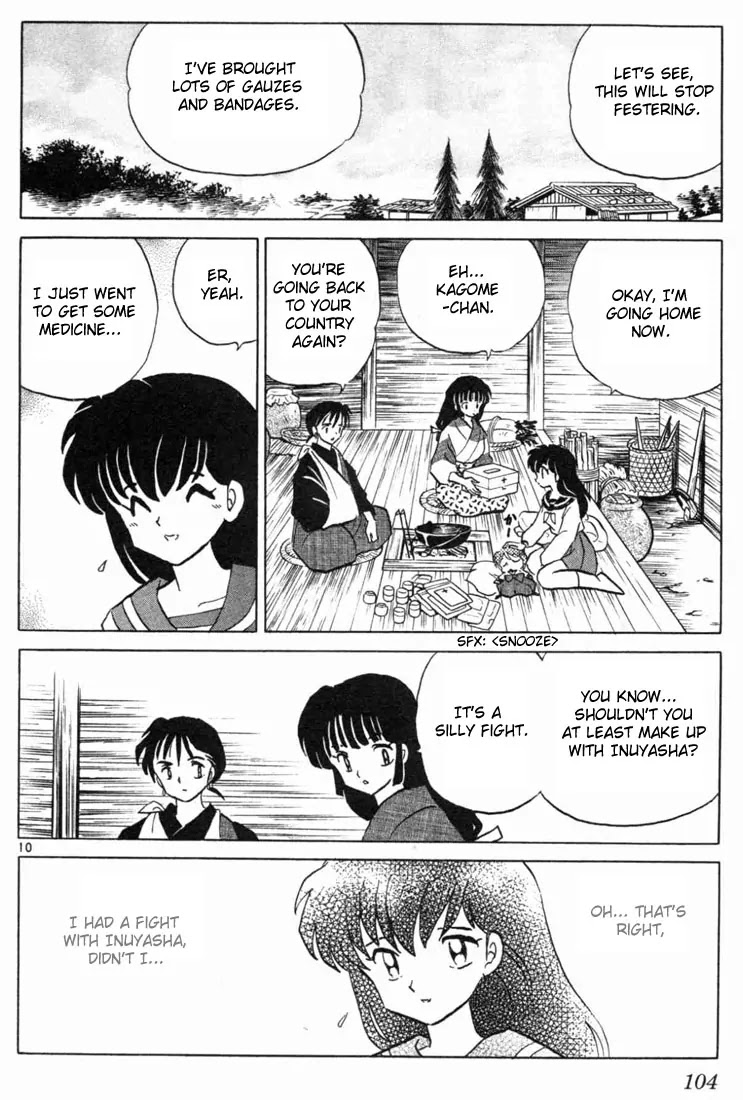InuYasha Chapter 174 page 10 - Chapter 174: Barrier of Earth
