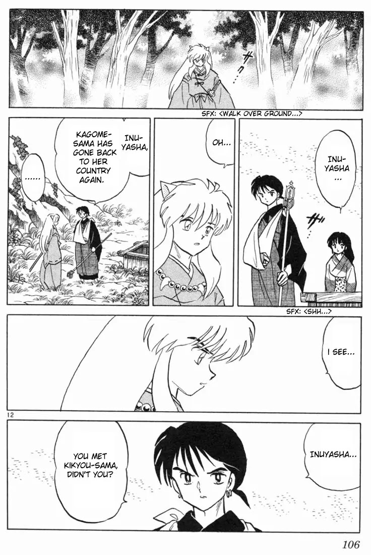 InuYasha Chapter 174 page 12 - Chapter 174: Barrier of Earth