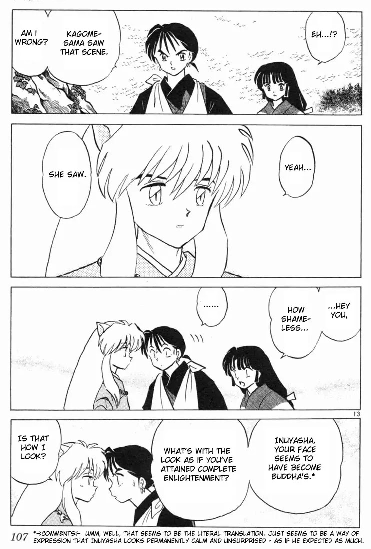 InuYasha Chapter 174 page 13 - Chapter 174: Barrier of Earth