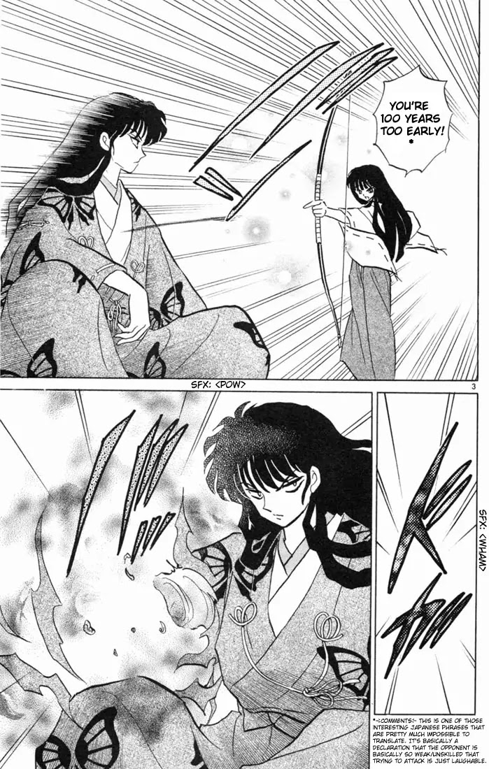 InuYasha Chapter 174 page 3 - Chapter 174: Barrier of Earth