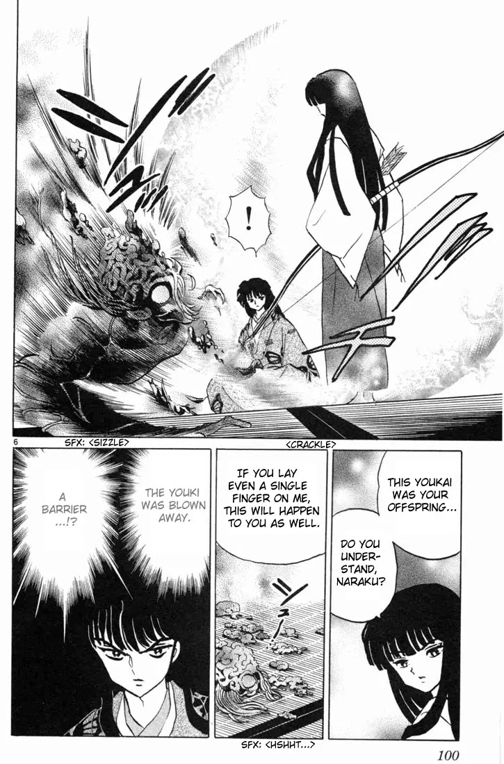 InuYasha Chapter 174 page 6 - Chapter 174: Barrier of Earth