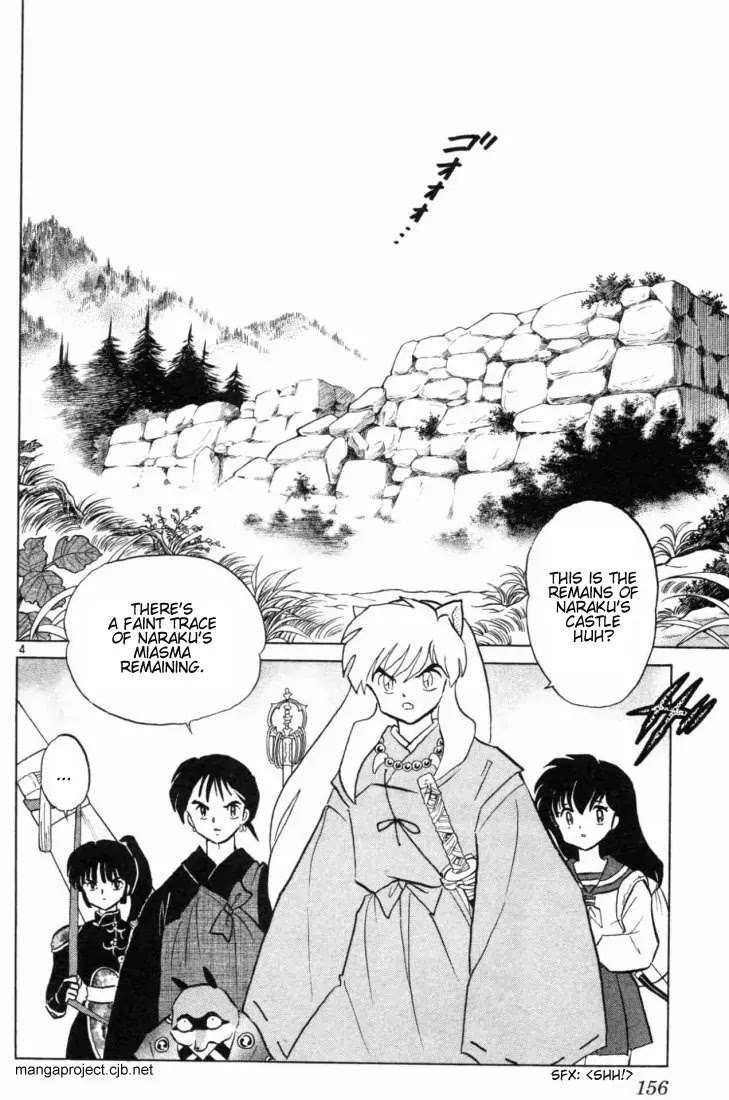 InuYasha Chapter 177 page 4 - Chapter 177: The Castle’s Remain
