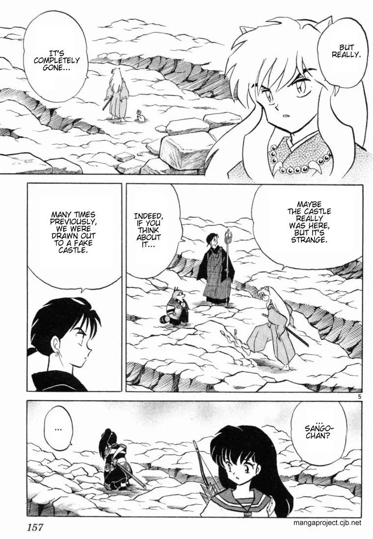 InuYasha Chapter 177 page 5 - Chapter 177: The Castle’s Remain
