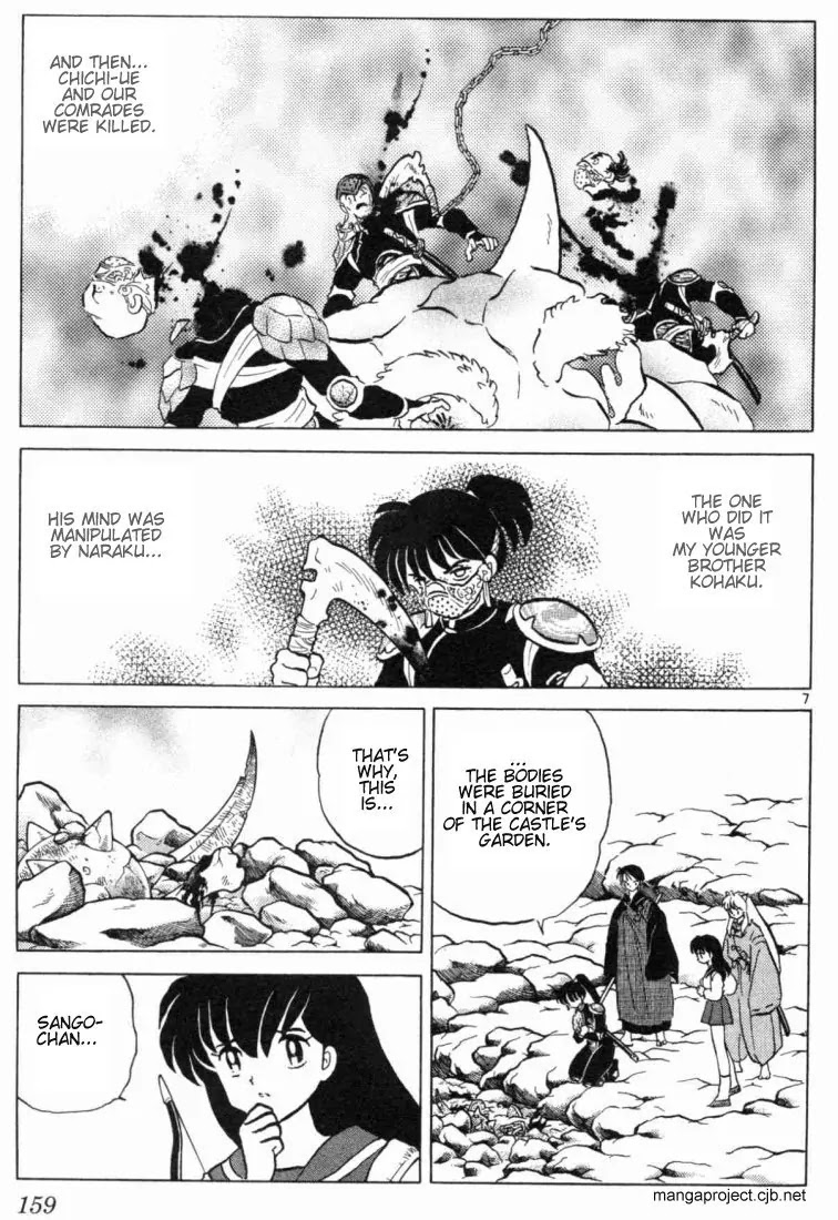 InuYasha Chapter 177 page 7 - Chapter 177: The Castle’s Remain
