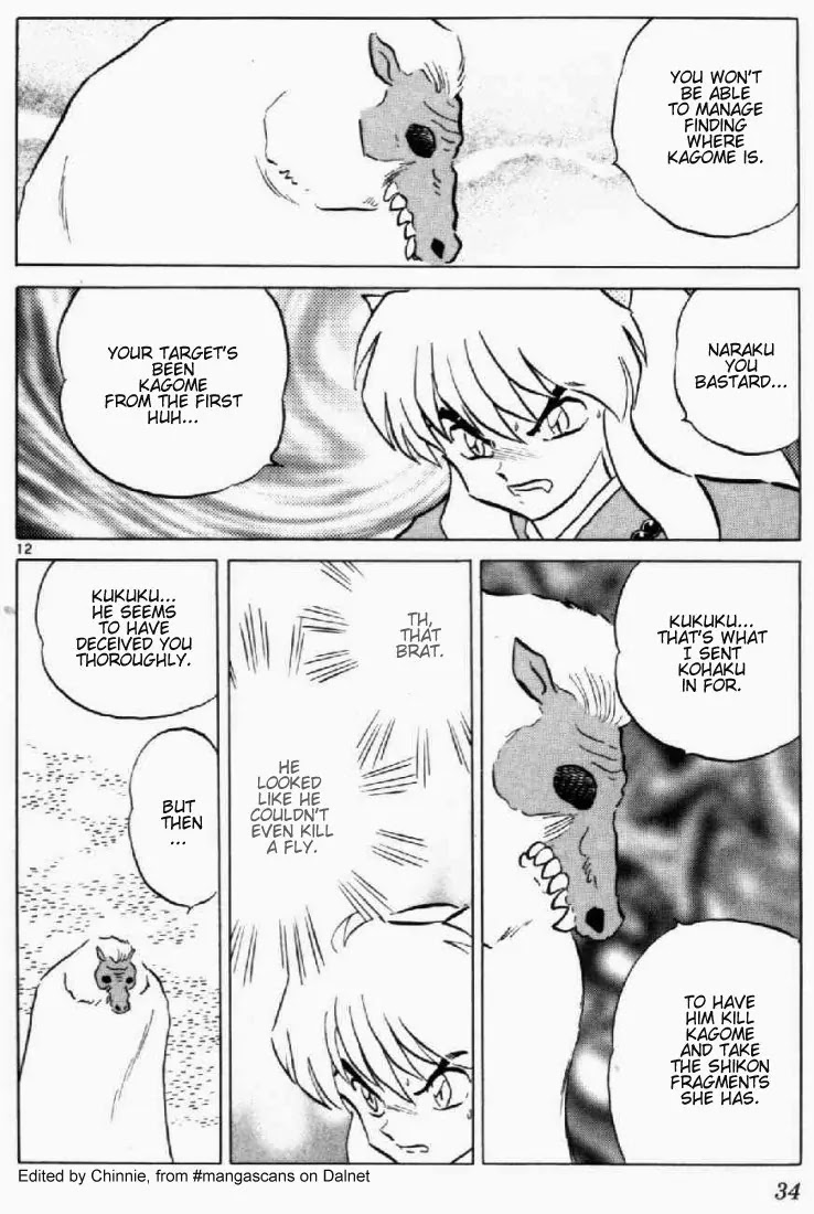 InuYasha Chapter 180 page 12 - Chapter 180: Erased Mind