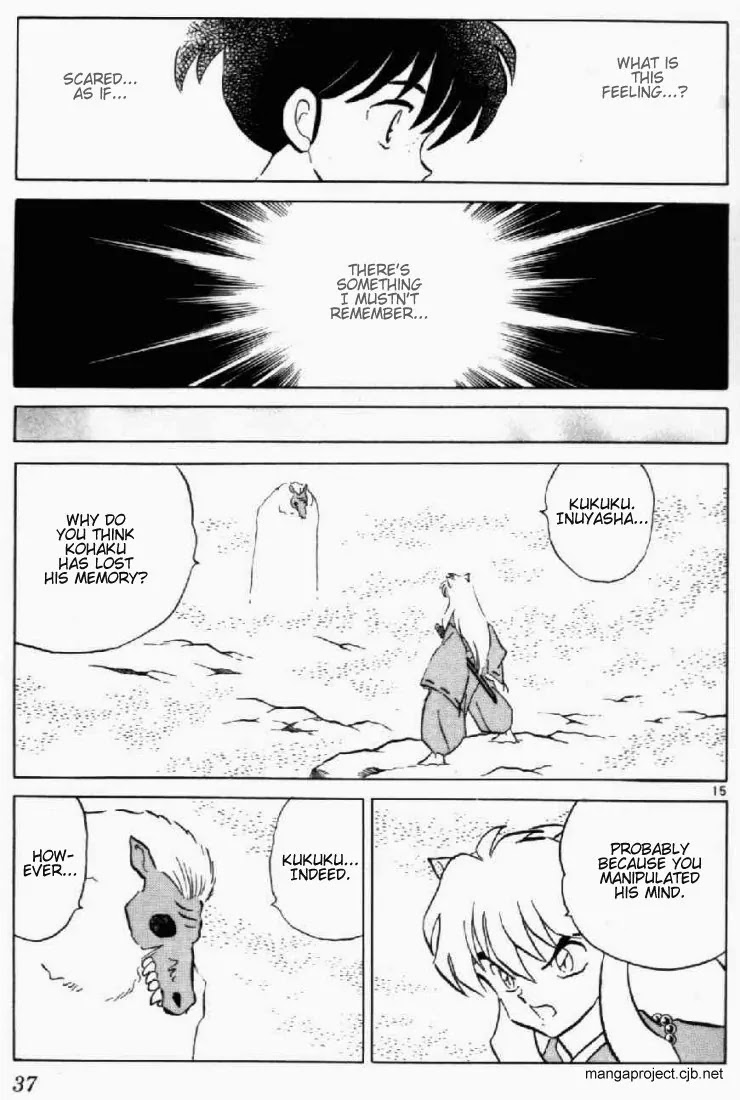 InuYasha Chapter 180 page 15 - Chapter 180: Erased Mind