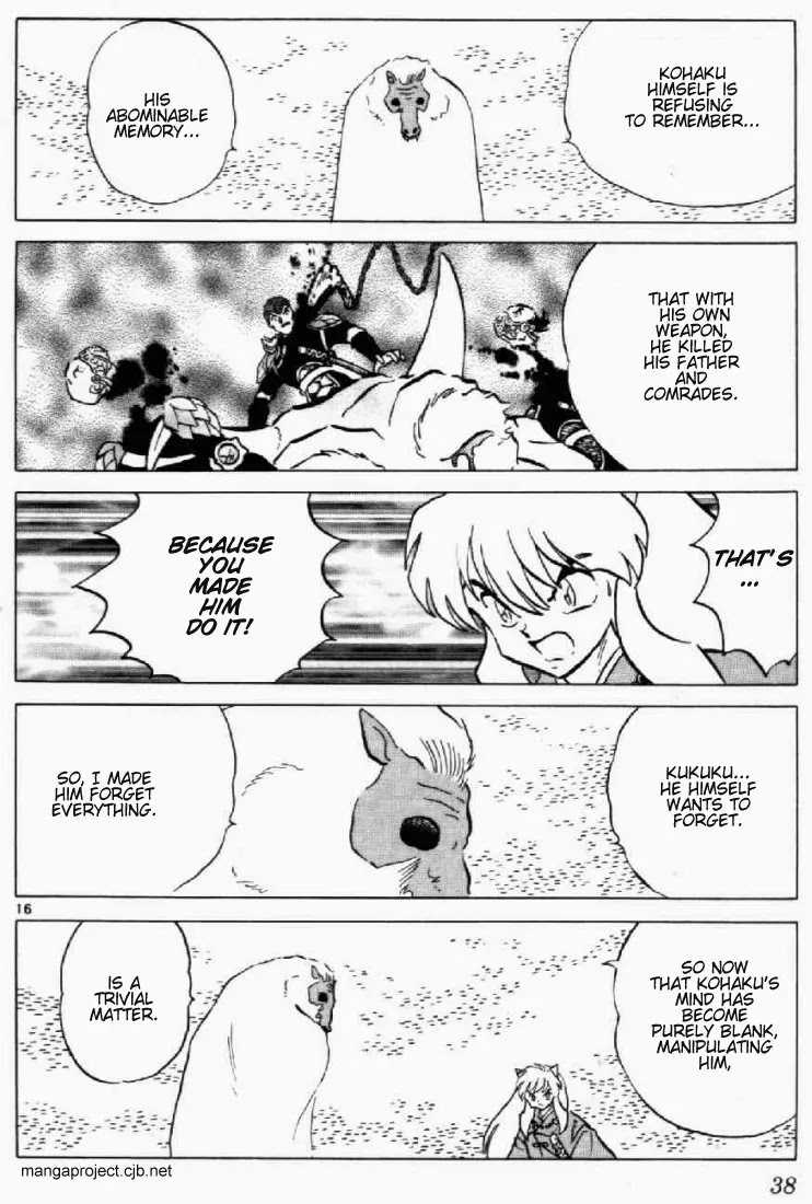 InuYasha Chapter 180 page 16 - Chapter 180: Erased Mind