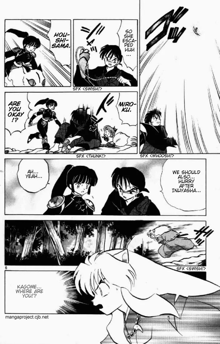 InuYasha Chapter 180 page 6 - Chapter 180: Erased Mind