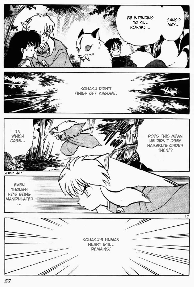 InuYasha Chapter 181 page 17 - Chapter 181: Sango's Decision